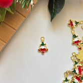 Christmas Tree Enamel Craft Charm